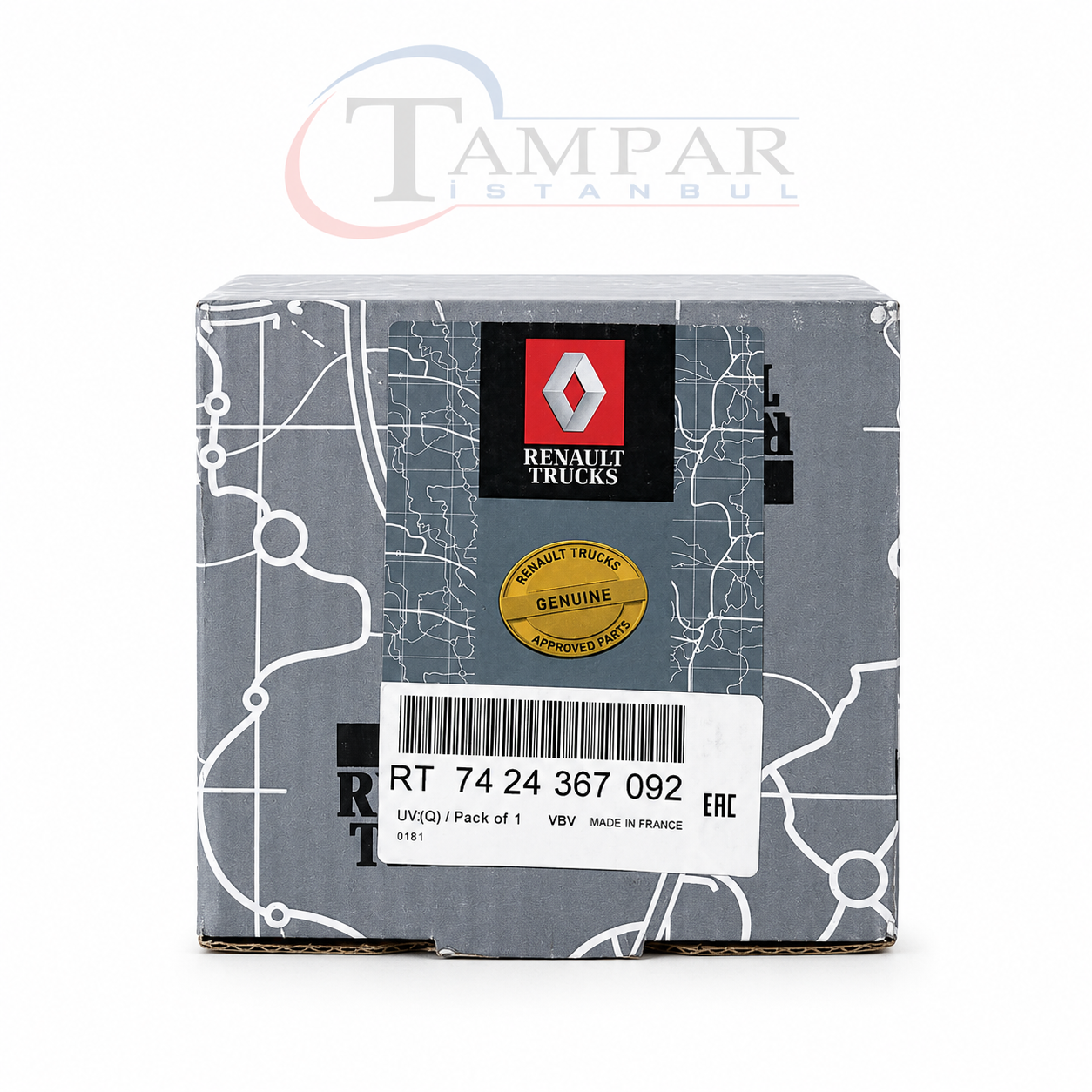 7424367092 ORİJİNAL AVARE KASNAK MOTOR VOLVO - RVI